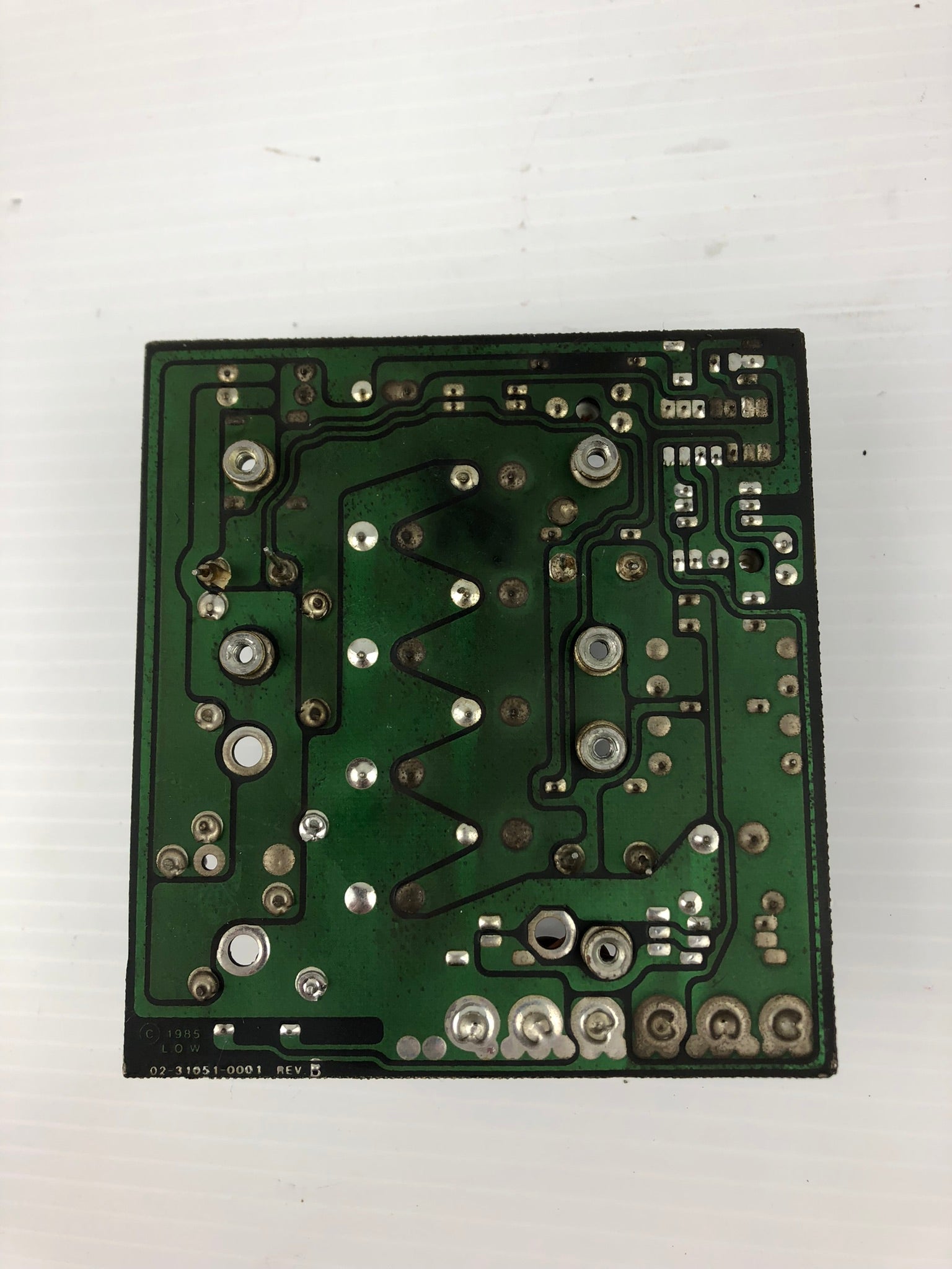 L.O.W. 02-31051-0001 Circuit Board Rev. B 1985