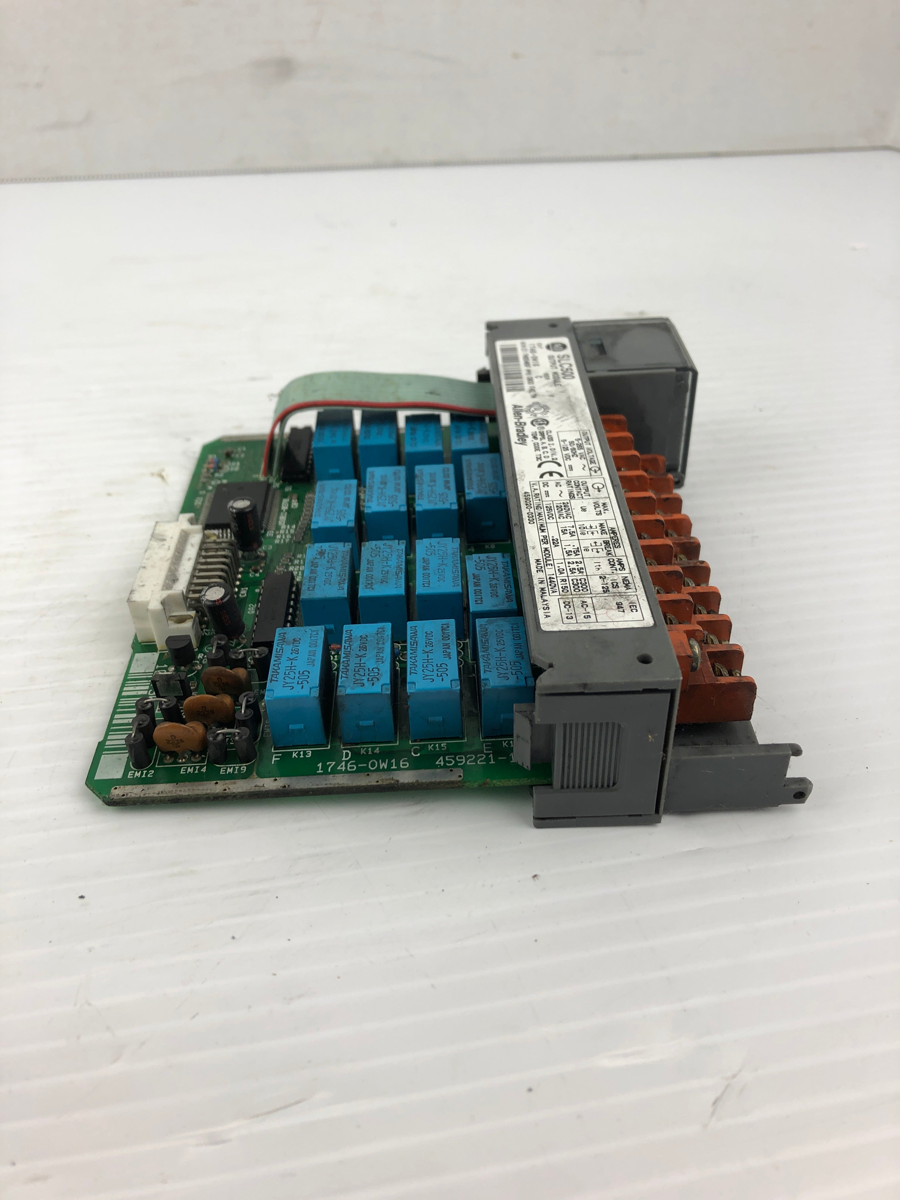 Allen Bradley 1746-0W16 Output Module SLC500 Series C 1746-OW16 - No Door