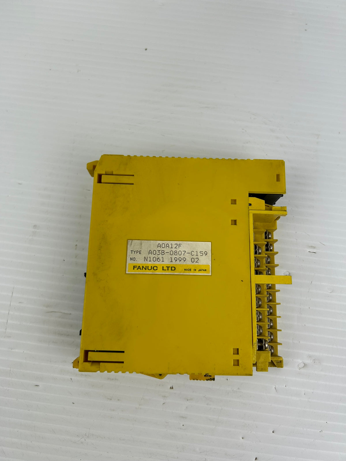Fanuc A03B-0807-C159 AOA12F 12 Point 115VAC Output Module CNC I/O