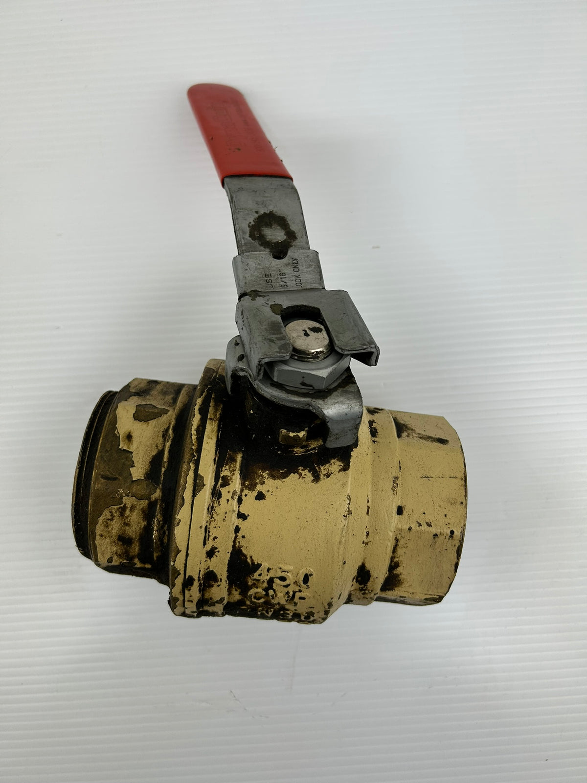 3" Brass Ball Valve 450CWP PN30 MS58 with Locking Handle