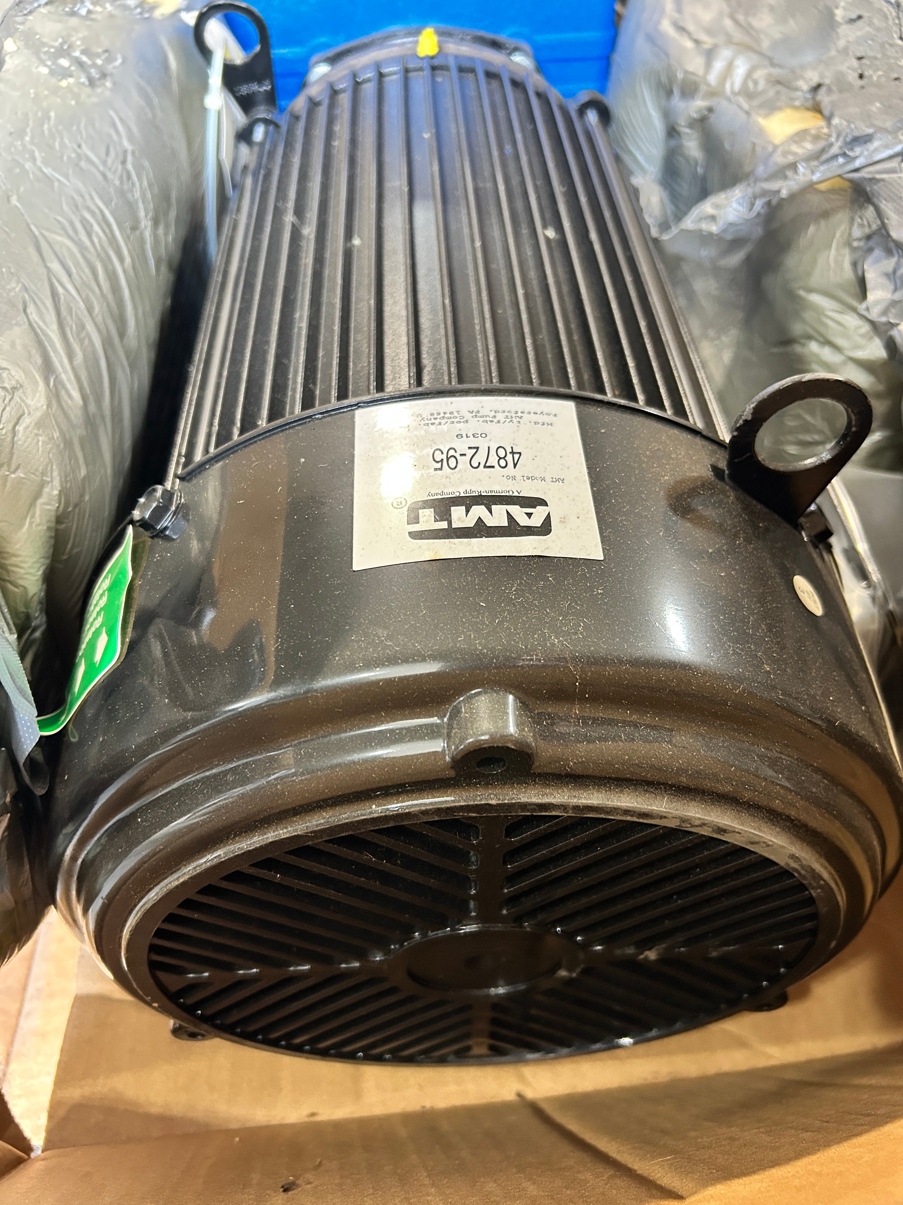 AMT 4872-95 4" Self Priming Centrifugal Pump 15HP 208-230/460V 3PH TEFC 660 GPM