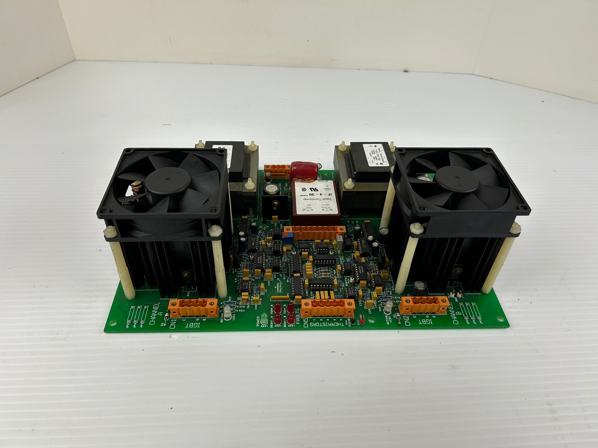 Ajax Tocco SC#71940A Dual Channel Power Supply Control Board ASSY#G-02-0191-MK