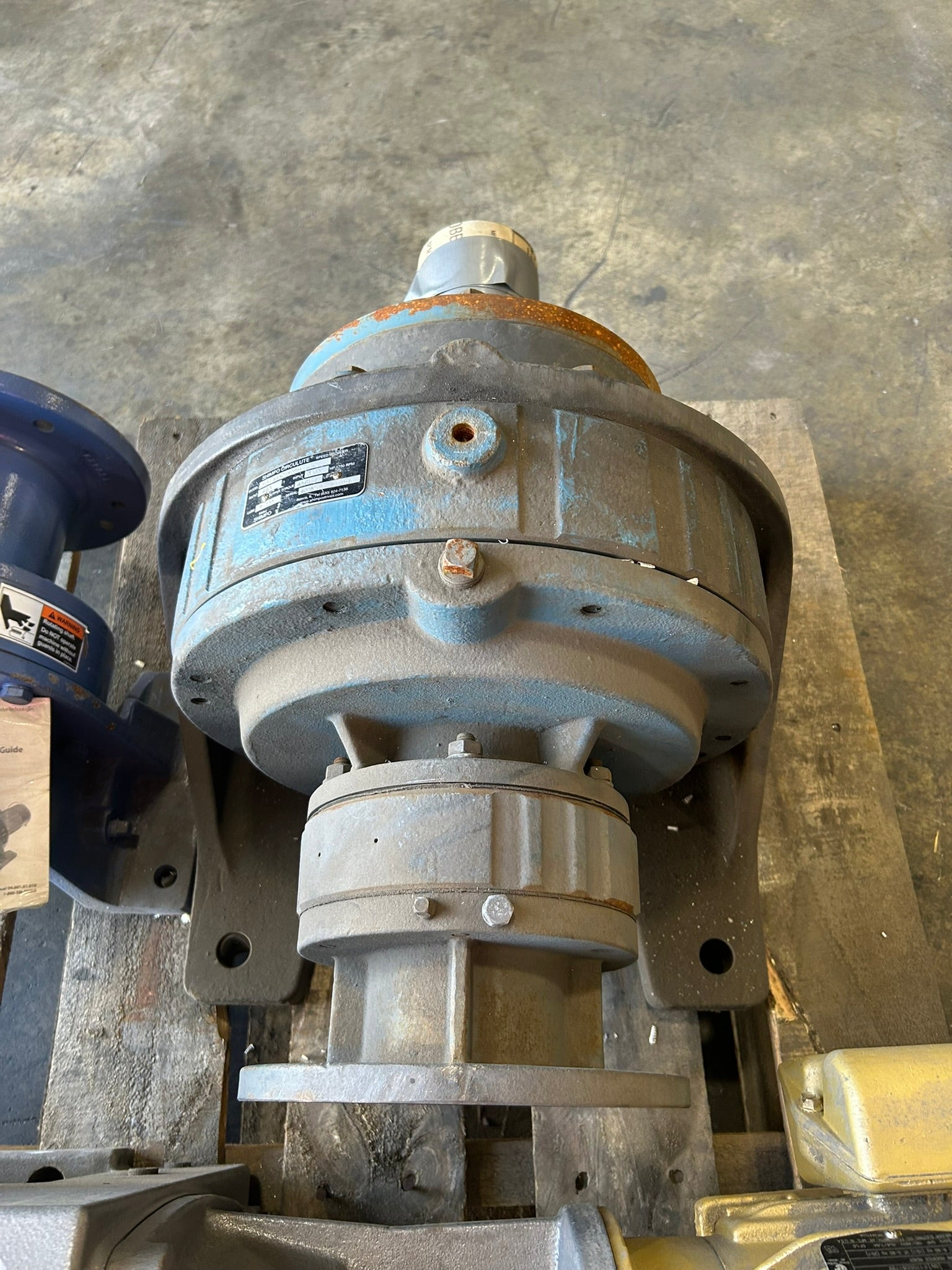 Shimpo Circulute CF3-493C180BH Speed Reducer 493:1 Ratio 3.03 HP 1750 RPM