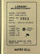 Reliance Electric 57C493 Power Supply Lorain 376W ES371AMB with Keys