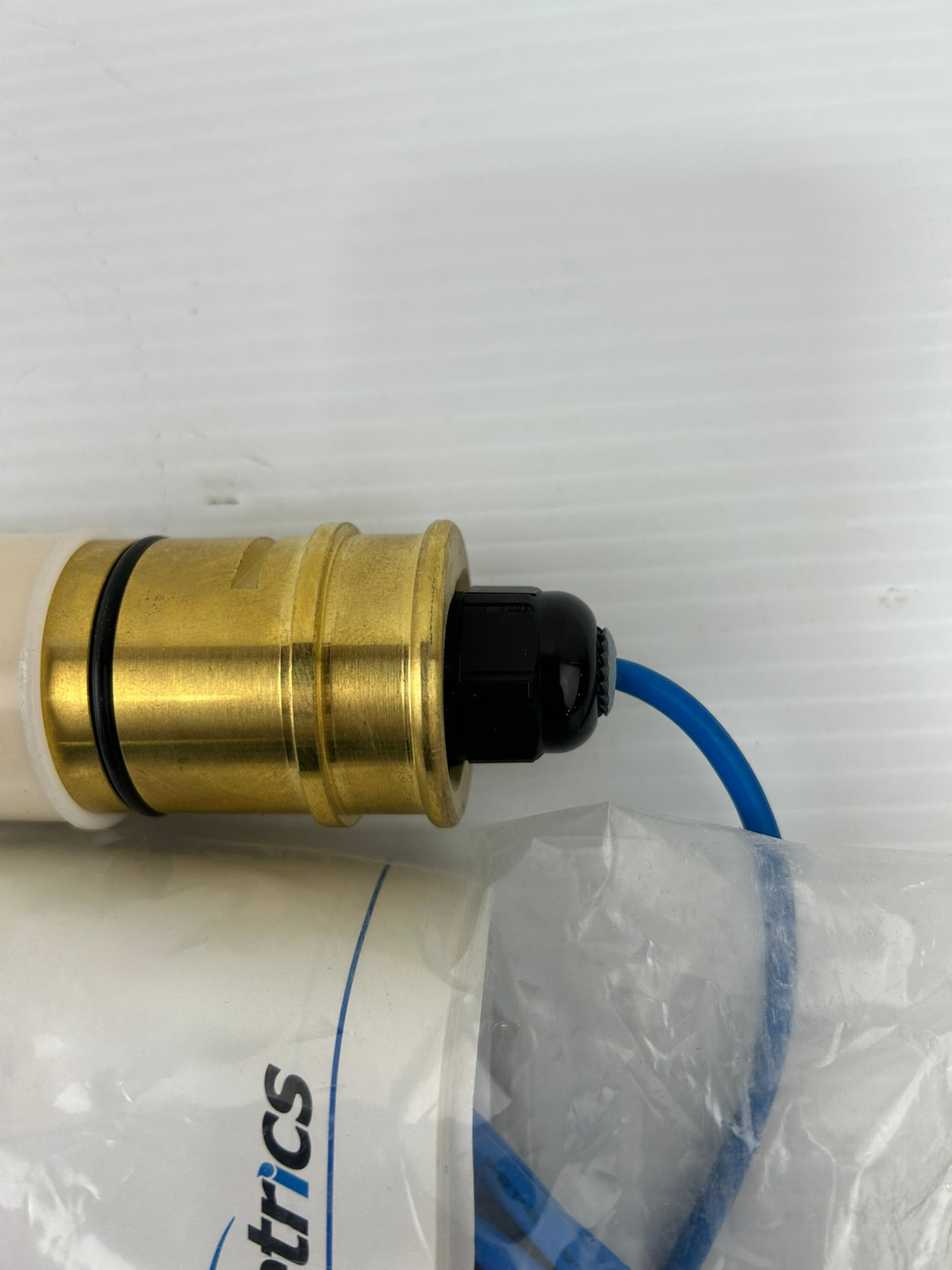 Seametrics IP810B Fixed Depth Insertion Paddlewheel Flow Meter Brass 1/2"-3"