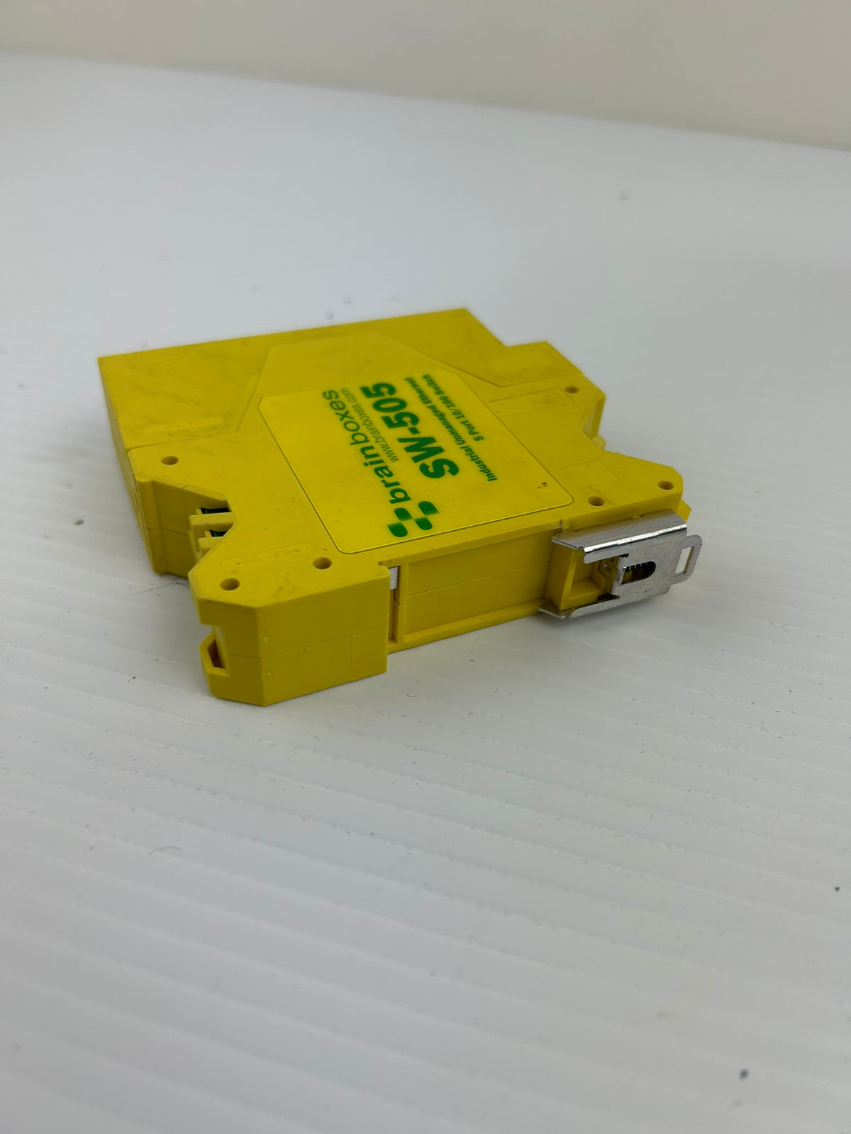 Brainboxes SW-505 Industrial Ethernet Switch 5 Port 10/100 DIN Rail 5-30VDC