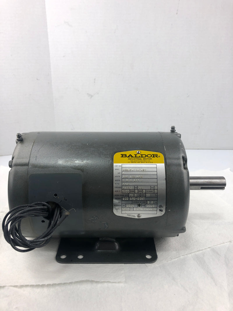 Baldor 35Q22-1272G1 Motor 1 HP 1140 RPM 3PH 145TZ