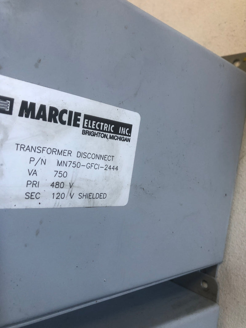 Marcie Electric MN750-GFCI-2444 Transformer Disconnect