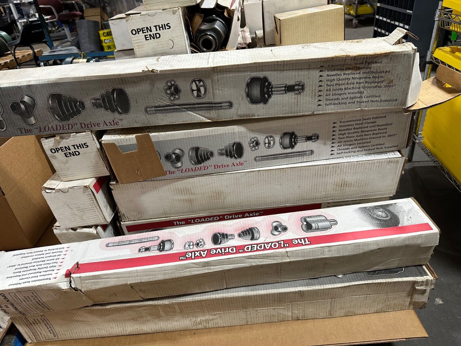 Huge Lot of Cardone Auto Parts Shaft Assemblies Power Steering Pumps Water Pumps