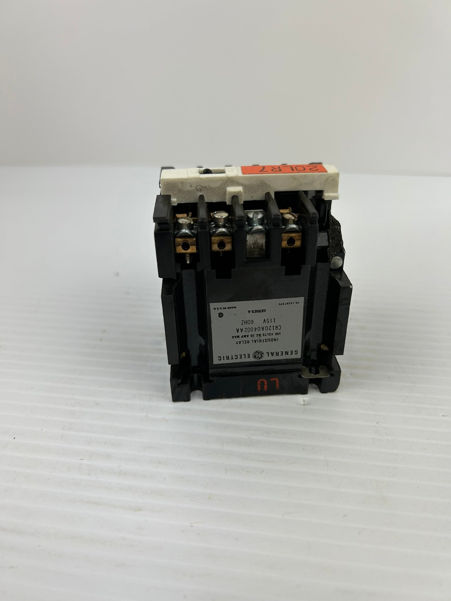 General Electric CR120A04002AA Industrial Relay Series A 300VAC 10A