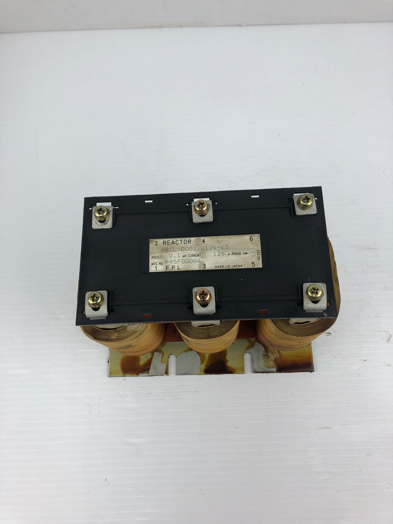 Fanuc A8IL-0001-0124-03 Transformer Reactor 3 Phase