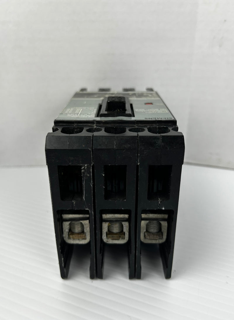 Siemens HED43B080 Circuit Breaker Sentron Series Type: HED4 480V 80A 3P 50/60Hz