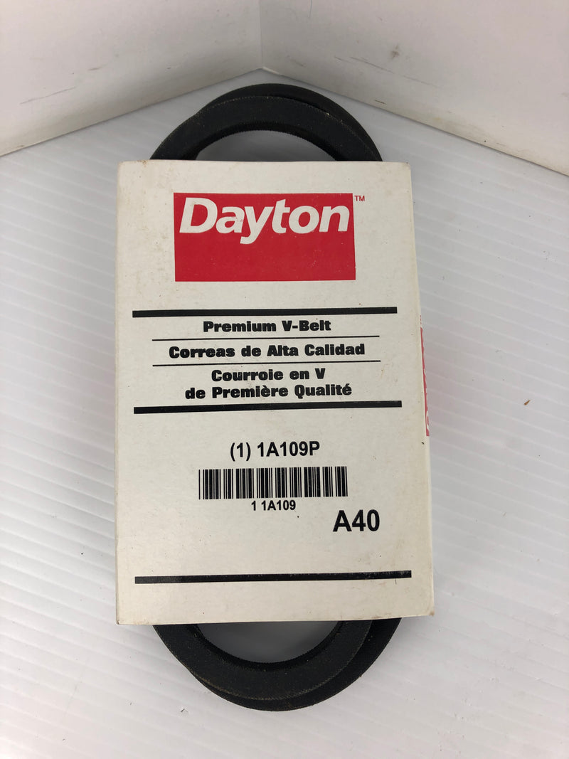 Dayton 1A109P Premium V-Belt A40 - Lot of 2