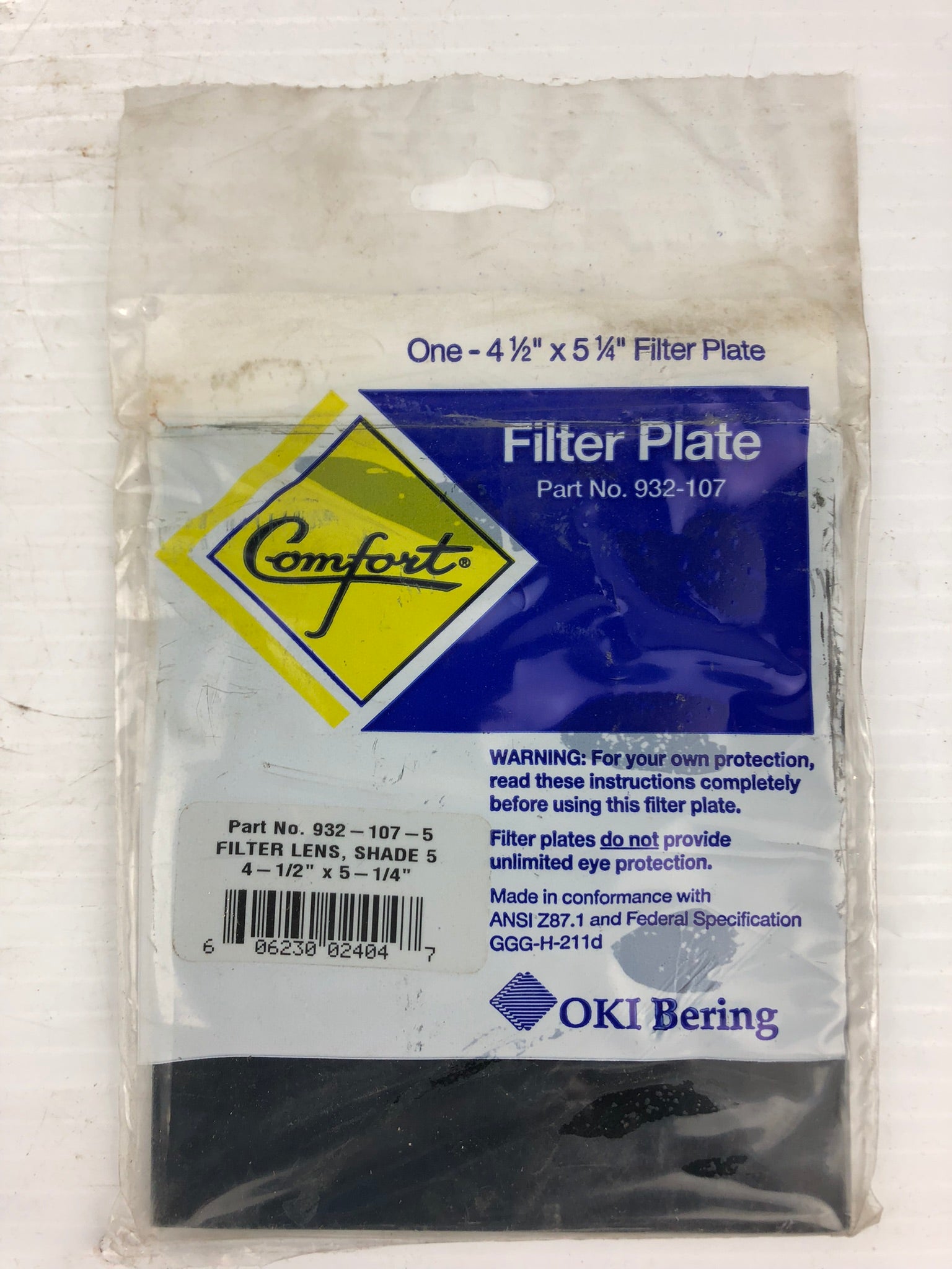 Comfort 932-107 Filter Plate 4-1/2" x 5-1/4"
