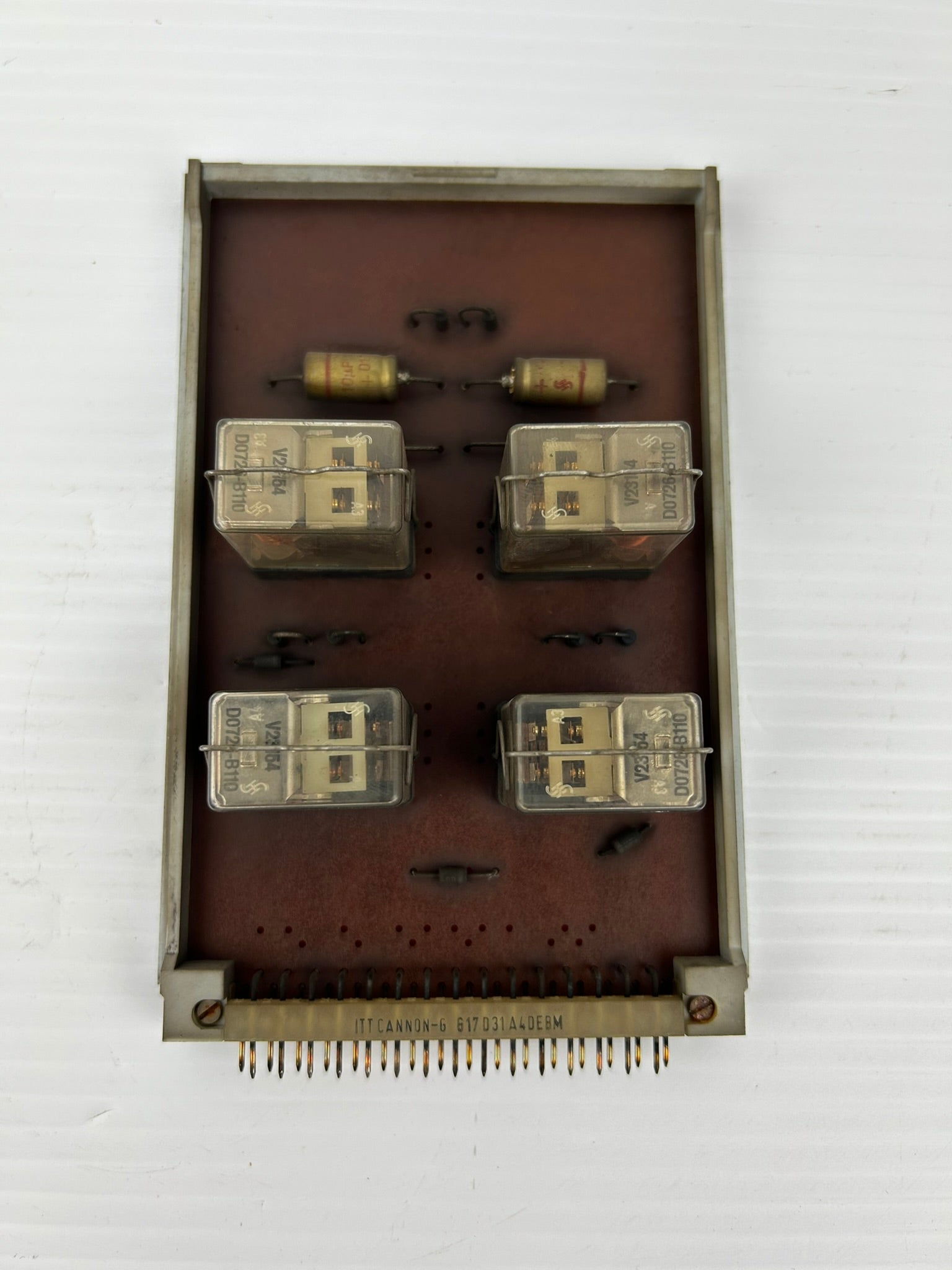 Barmag Electronic E26/00 Circuit Board with 4 Relays E2600