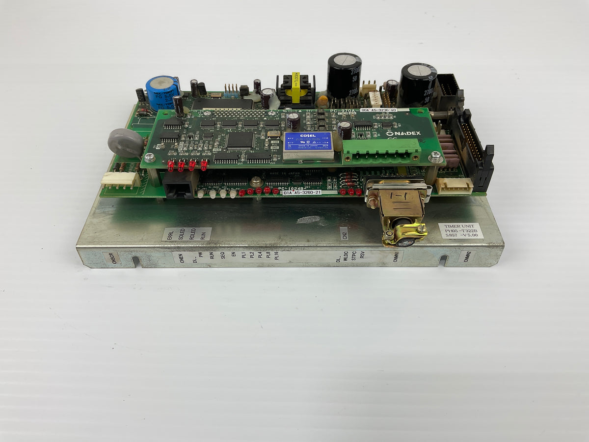 Nadex PC-970A-00A Timer Unit PH05-T322B S857 V5.00 Panel