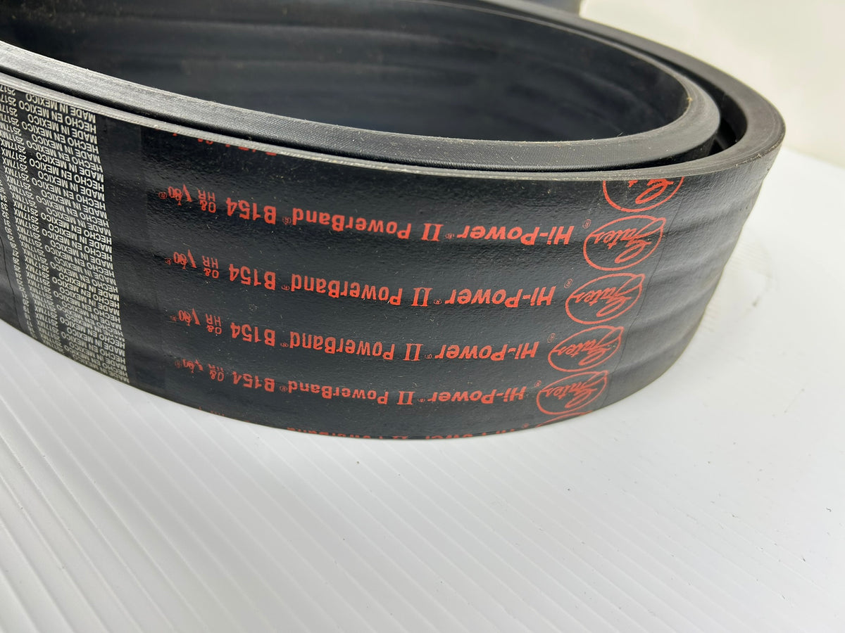 Gates Hi-Power II PowerBand B154 V80 8-Rib Banded V-Belt 154" Industrial