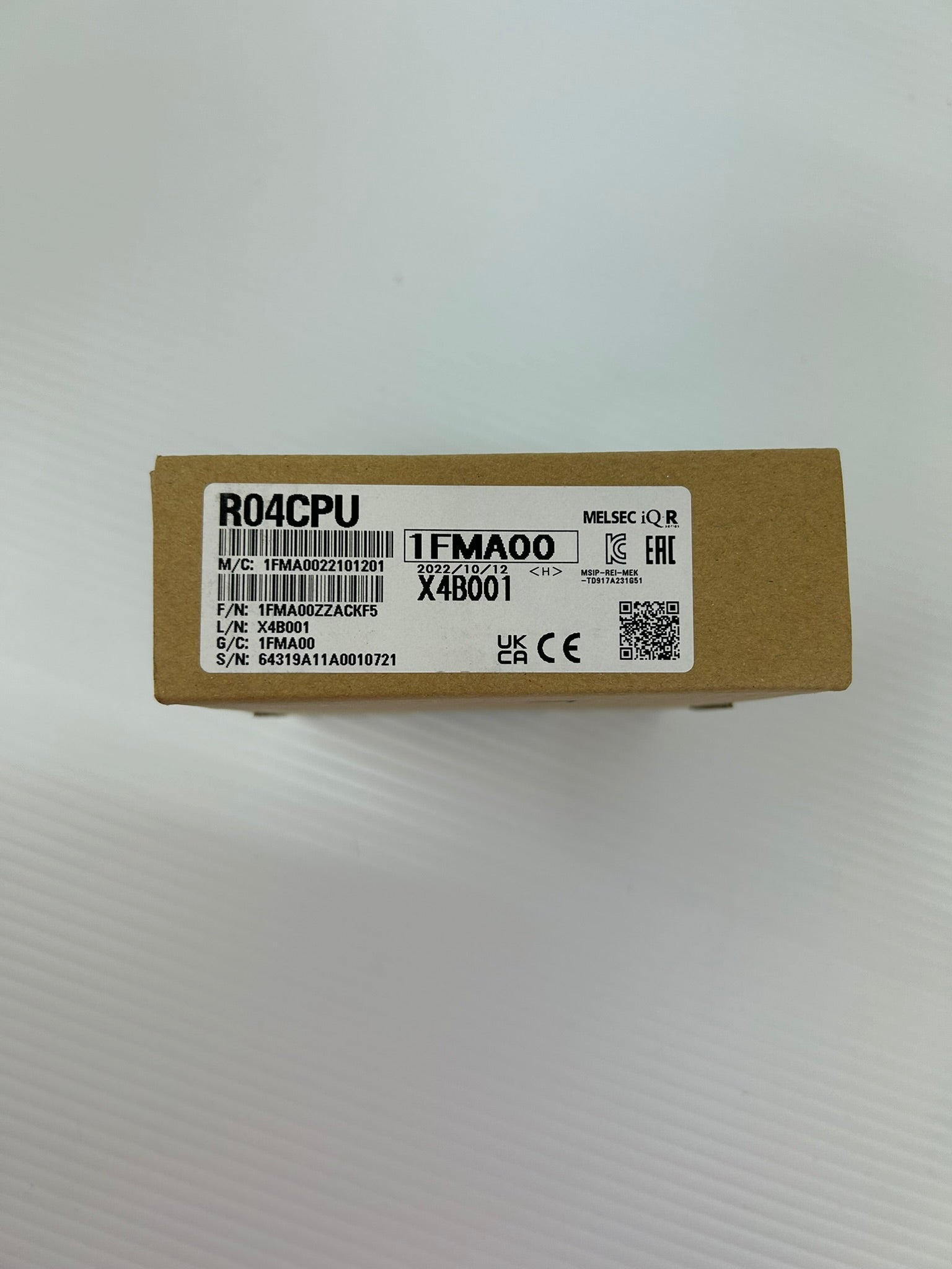 Mitsubishi R04CPU MELSEC iQ-R PLC CPU Module Processor Unit