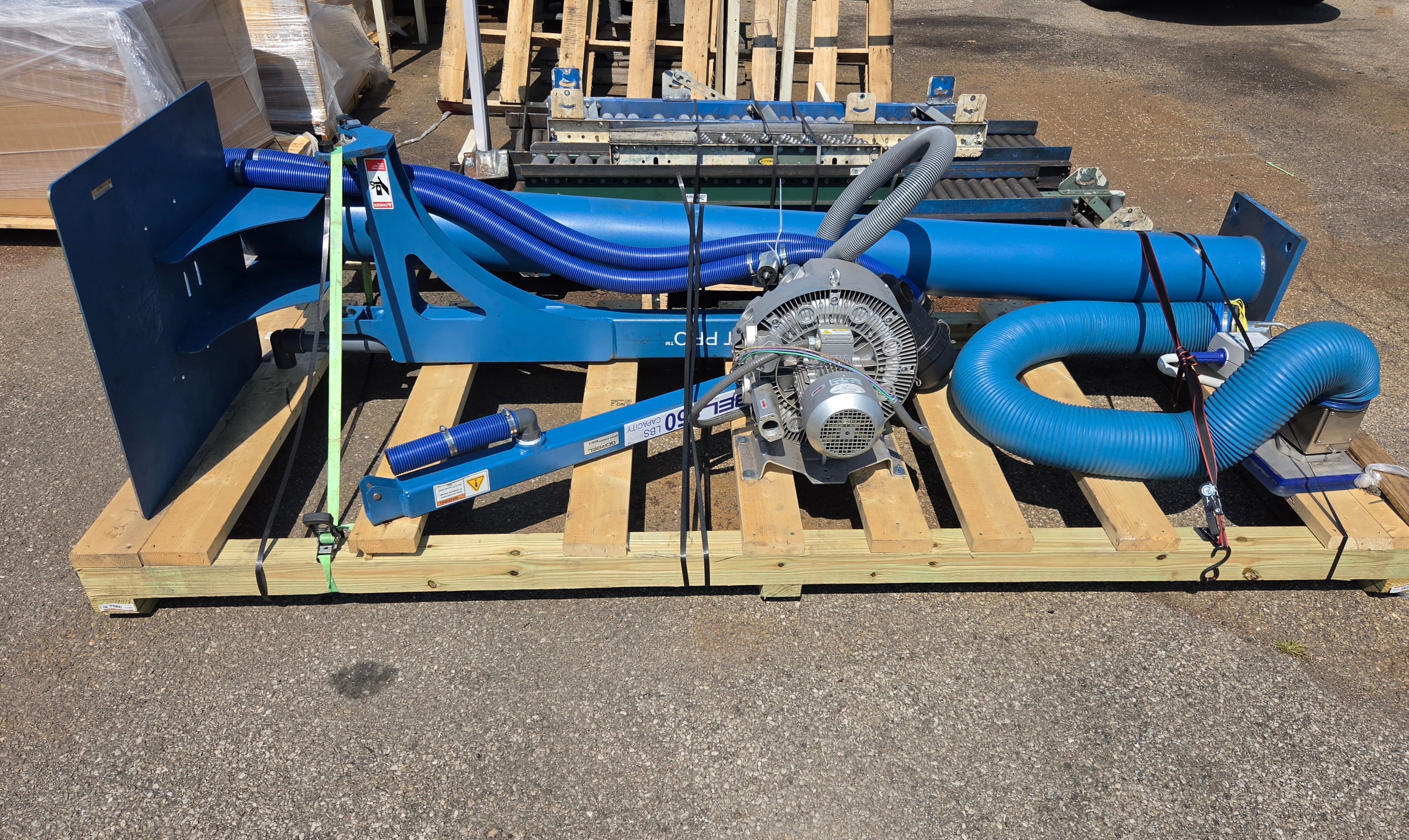 Gorbel Pivot Pro Jib Crane 150 Lbs. Capacity 652673 Articulating Vacuum Lift