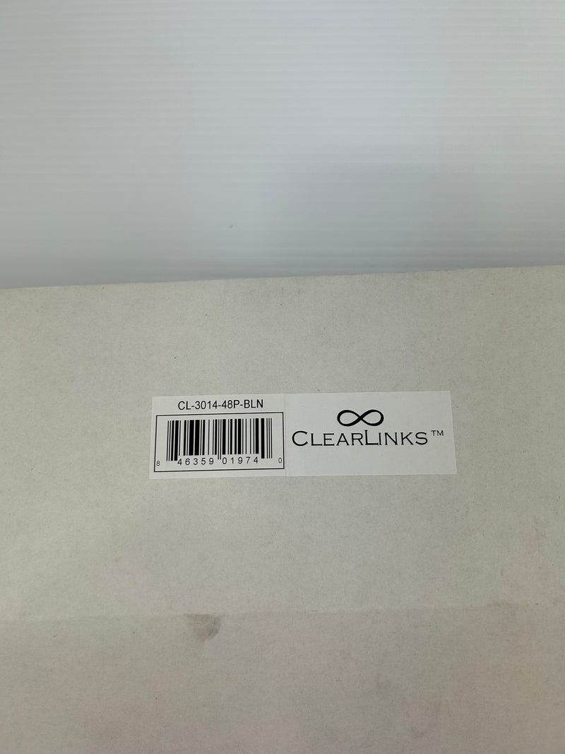 Clearlinks CL-3014-48P-BLN Patch Panel