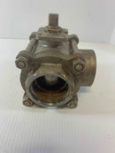 2" CF8M 1000WOG Valve No Handle