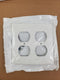 Leviton White 2 Gang Receptacle Wallplate Outlet Cover 002-80716-00W (Lot of 13)