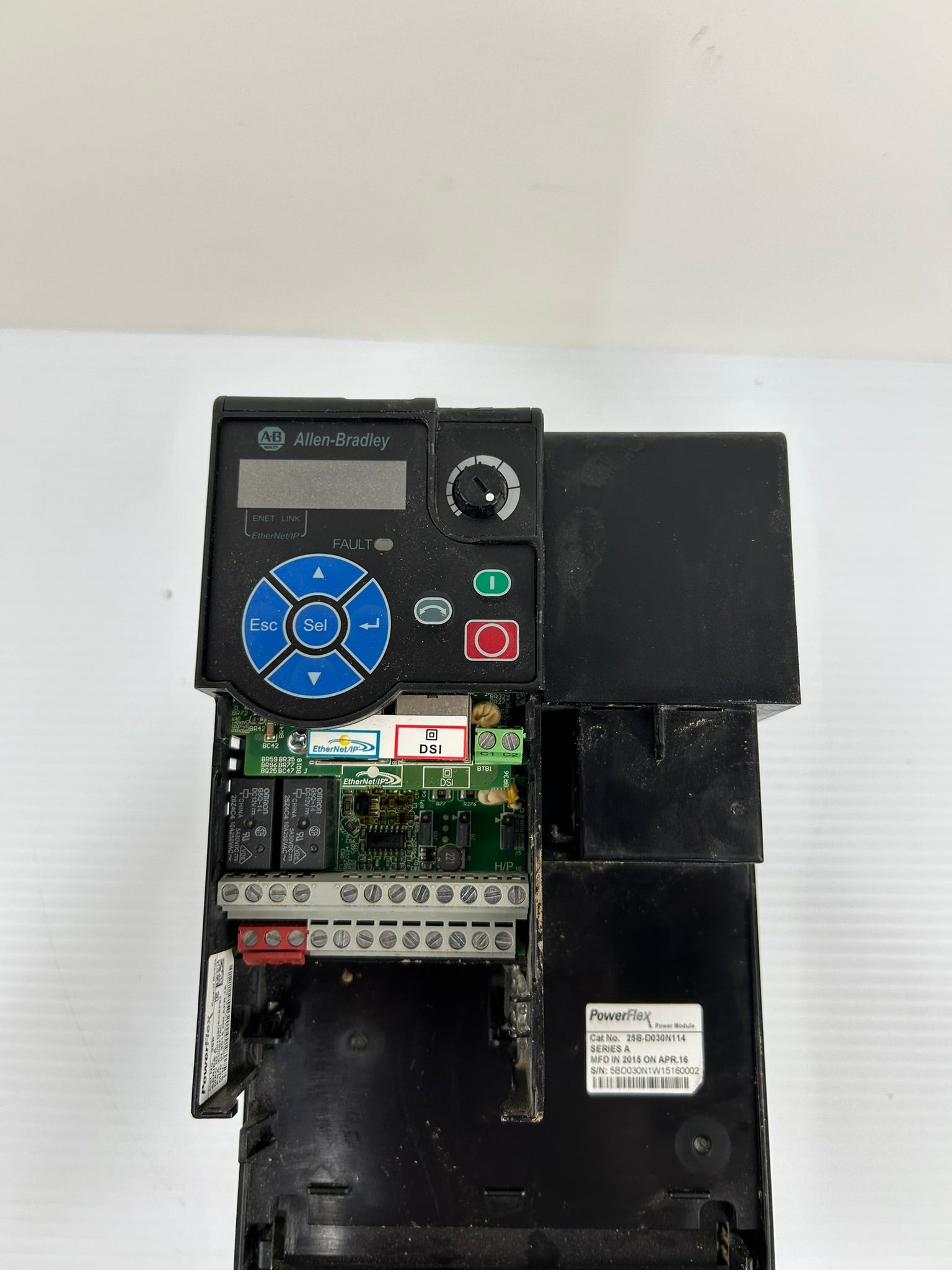 Allen Bradley 25B-D030N114 PowerFlex Power Module AC Drive Series A - No Cover