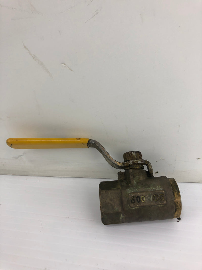 Parker 600WOG 1/2" Ball Valve