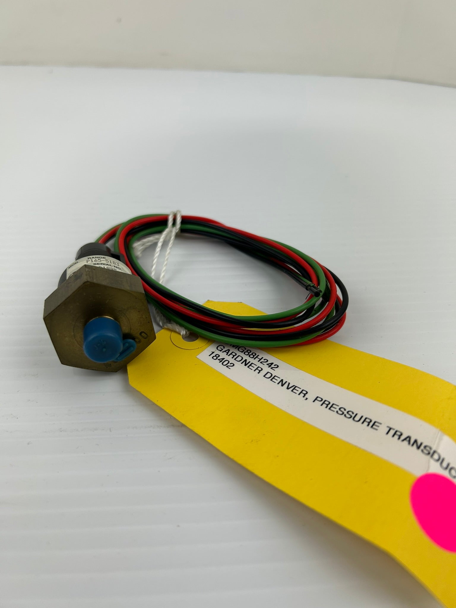Gardner Denver CMG88H242 Pressure Transducer Sensor 18402 P165-5183 Range