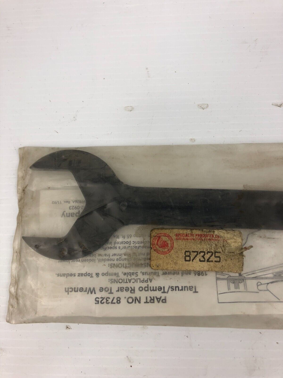 Specialty Products Company 87325 Taurus/Tempo Rear Toe Wrench