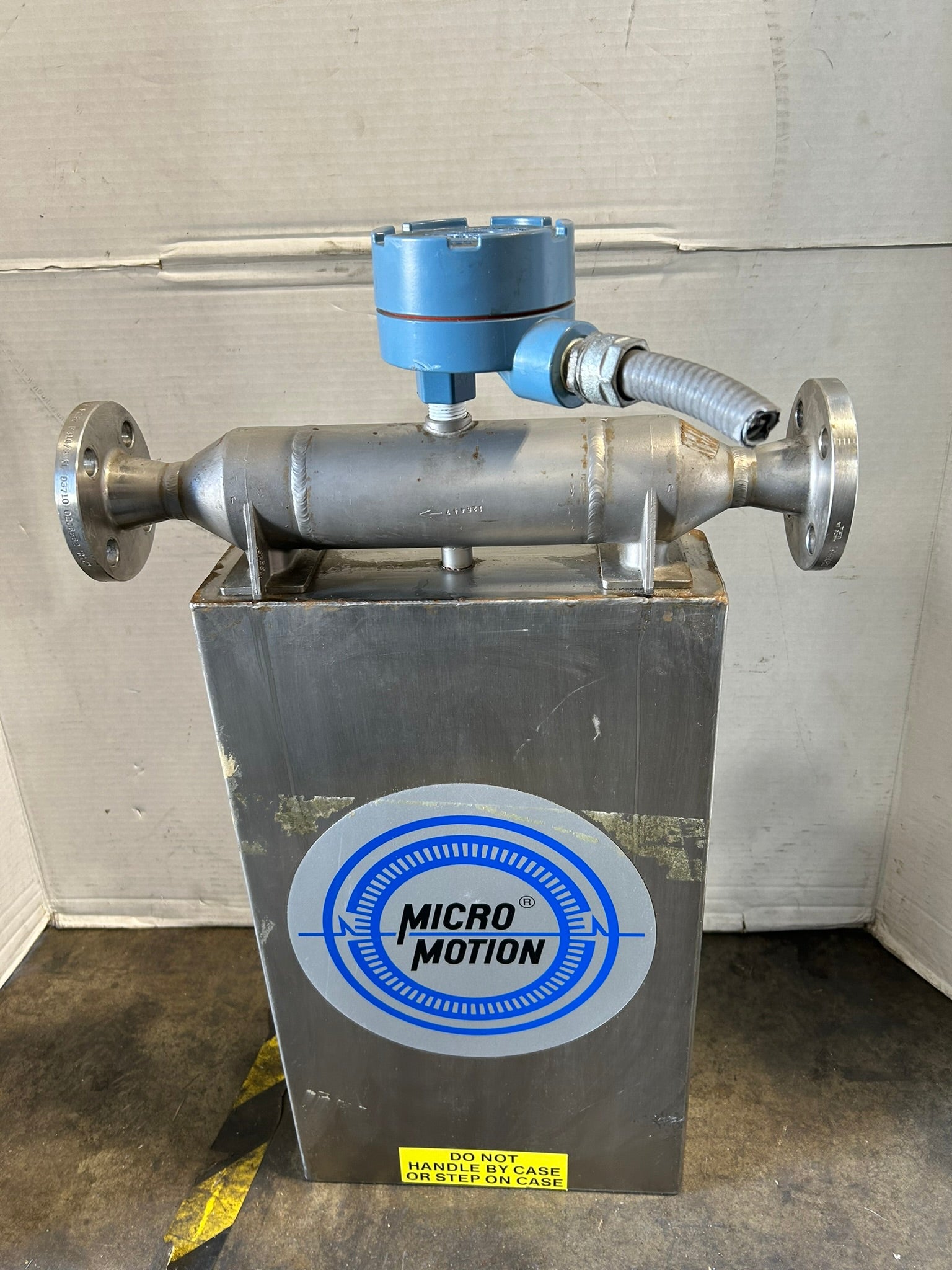 Micro Motion D S100S128SU Mass Flow Sensor 2250PSI 500mA 15V