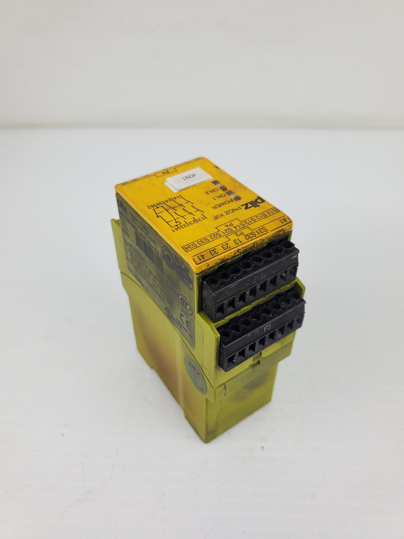 Pilz PNOZ X3P Safety Relay 24V 3n/o 1n/c 1so