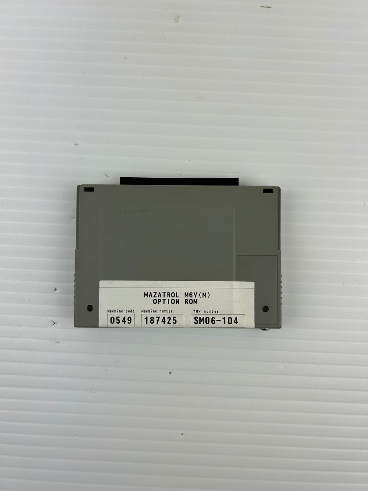 Mitsubishi MAZATROL M6Y(M) Option ROM CNC Machine Code 0549 SM06-104