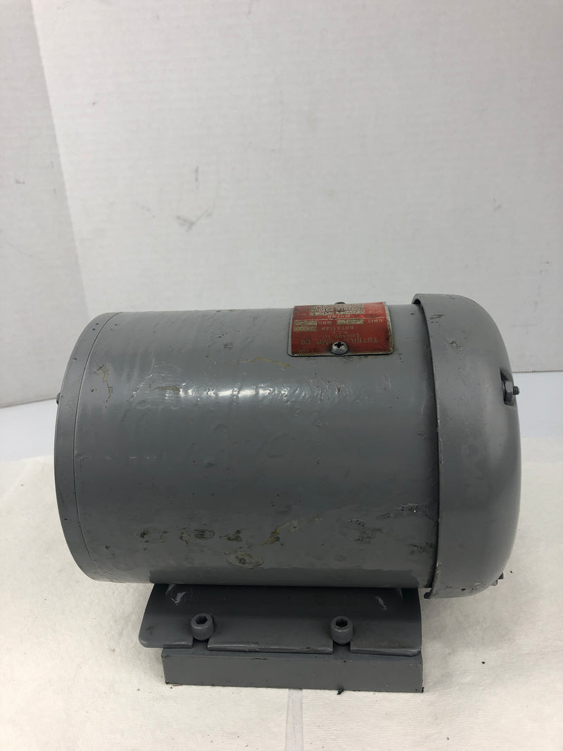 Tuthill Pump Co. 2725-3 Motor 1/3 HP 1725 RPM 3PH 4612M Frame