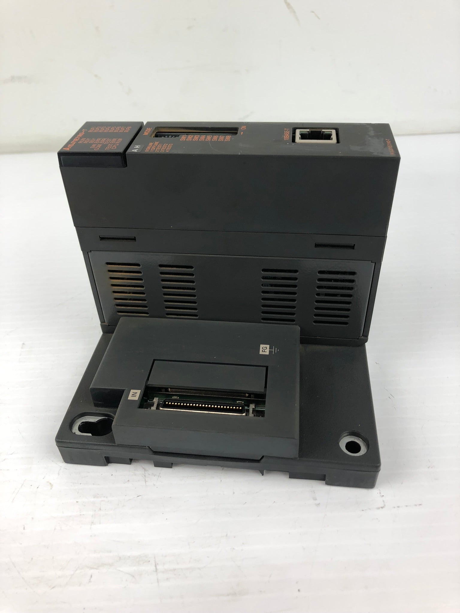 Mitsubishi A1SJ71E71N3-T 2-Slot with Ethernet I/F Unit A1S52B-S1 Base