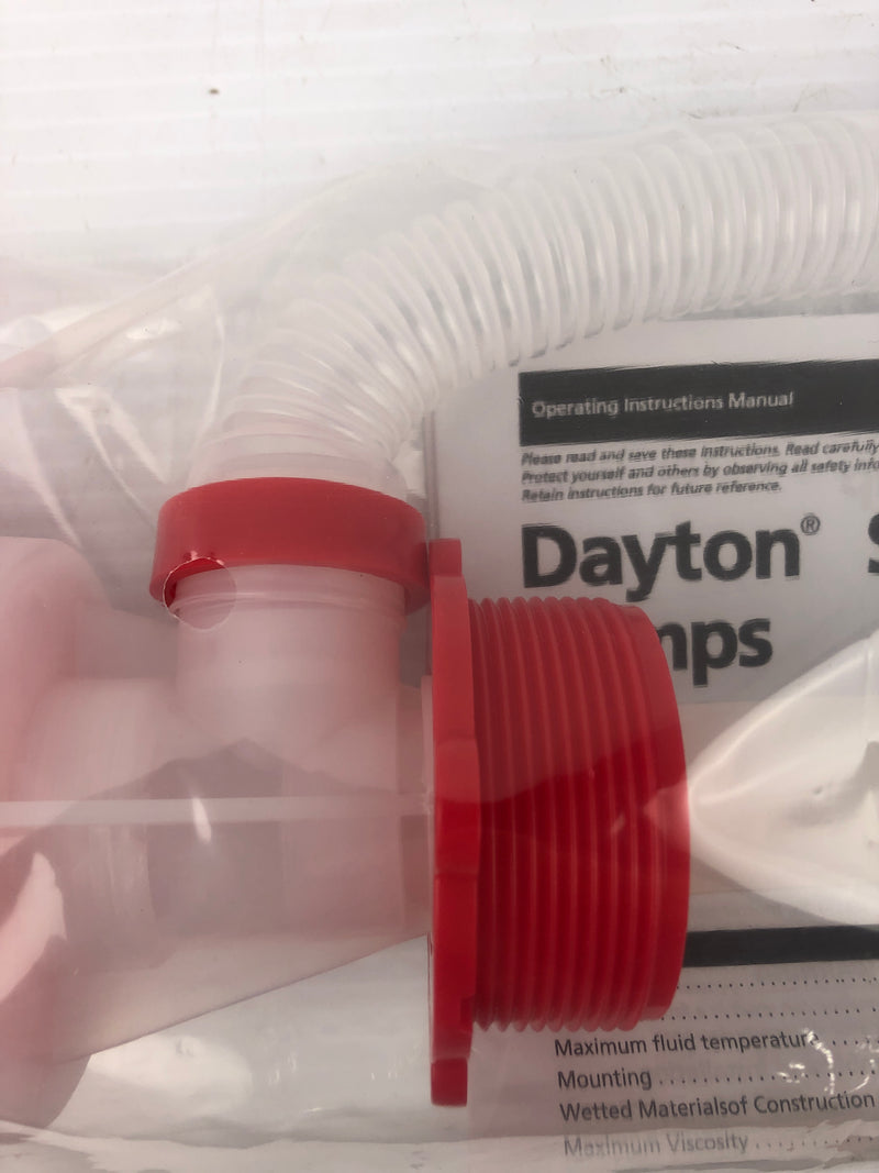 Dayton 4HA28B Siphon Drum Pump 7GPM