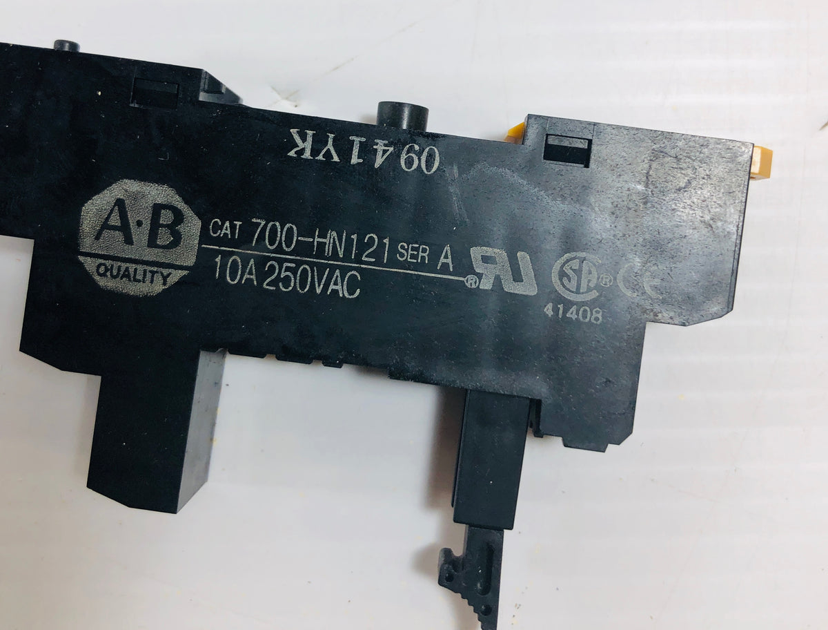 Allen-Bradley 700-HN121 Relay Base Series A Series A - Lot of 4