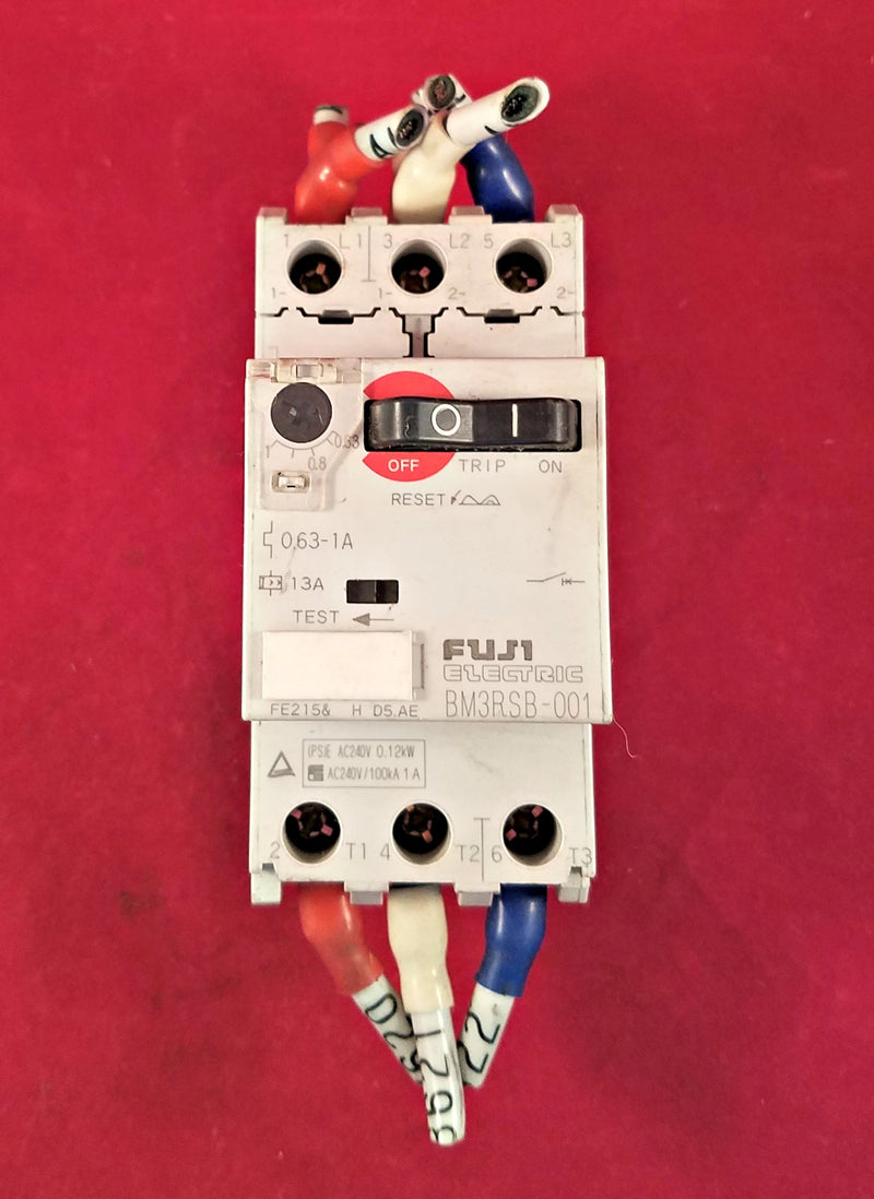 Fuji Electric Manual Motor Starter (Controller) BM3RSB-001