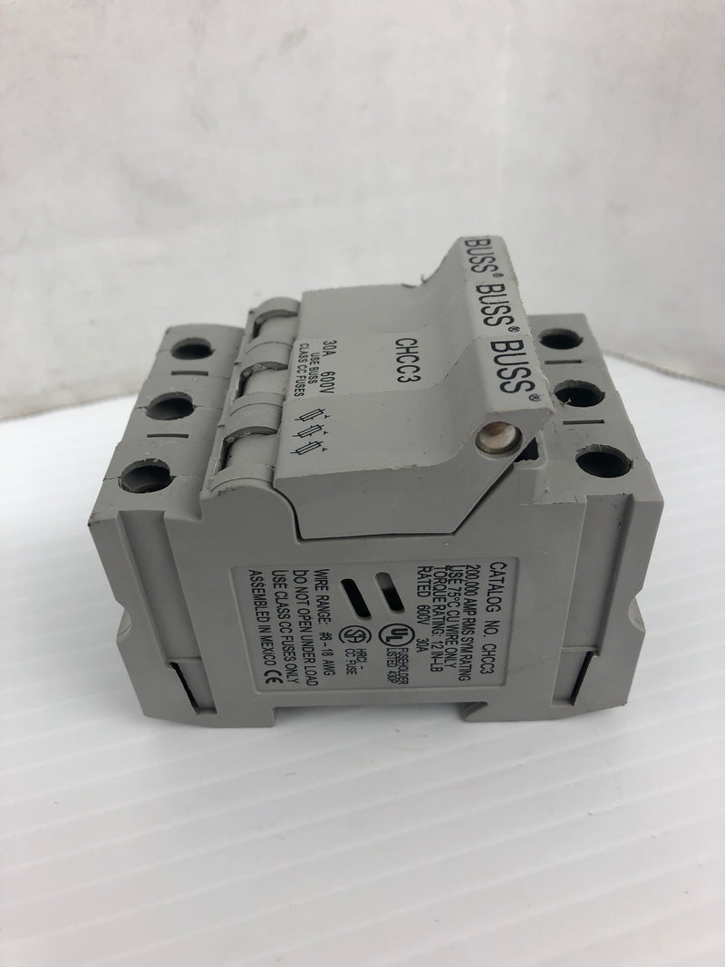 Buss CHCC3 Fuse Holder 600V 30A 3P