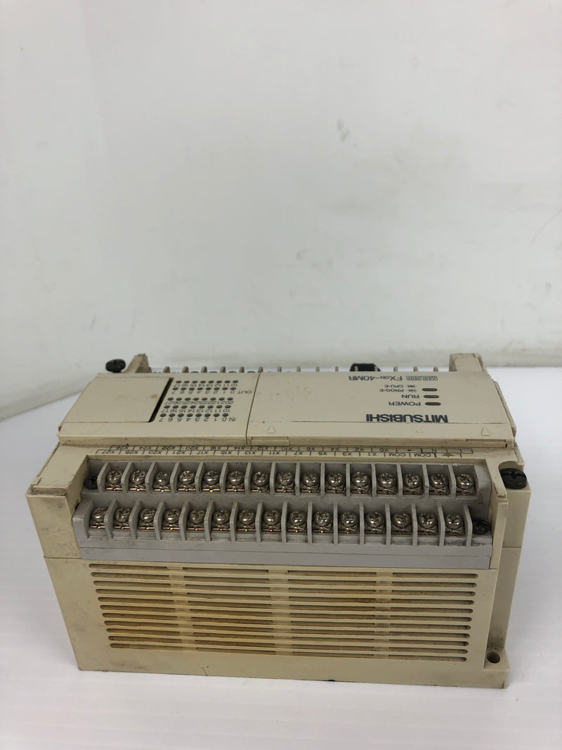 Mitsubishi FXON-40MR Programmable Controller AC 85~264V 50VA 50/60Hz