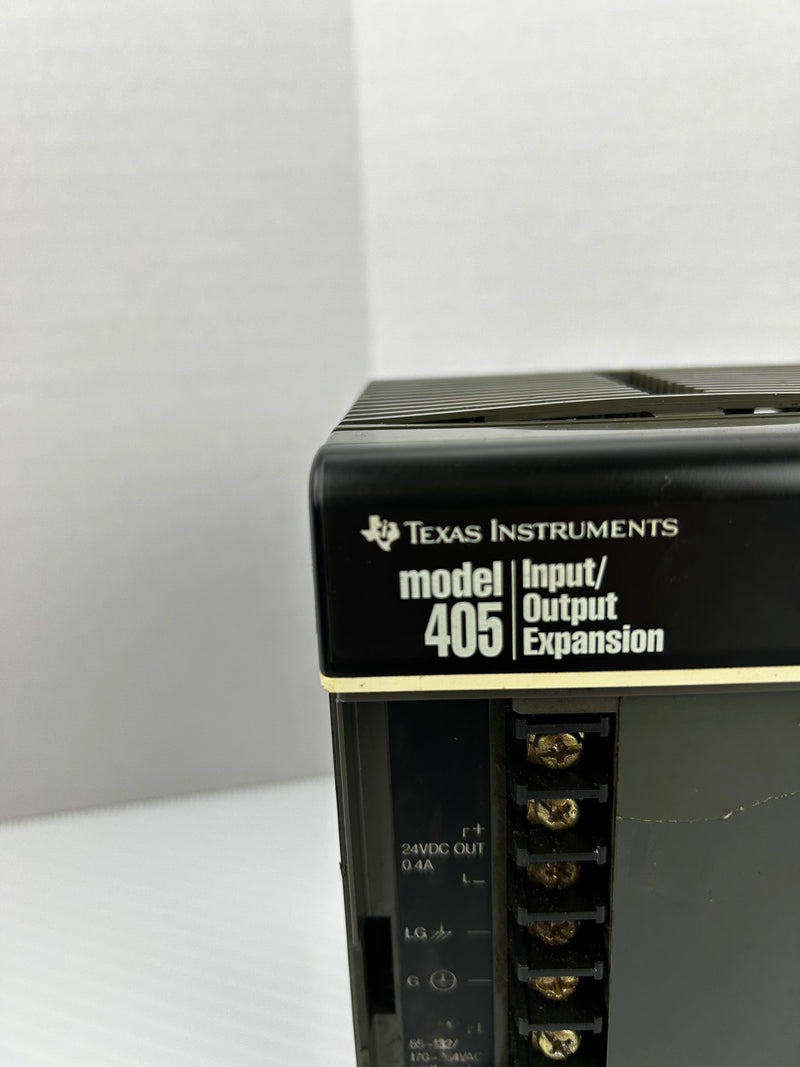 Texas Instruments 405 Input/Output Expansion Module 110/220VAC - Missing Cover