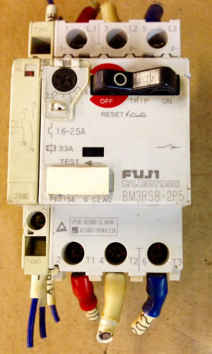 Fuji Electric BM3RSB-2P5 Manual Motor Controller