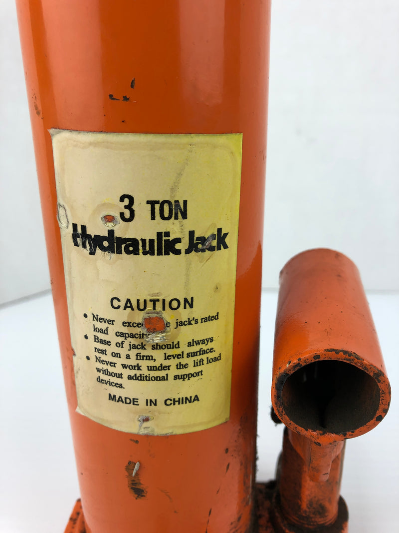 Hydraulic Bottle Jack 3 Ton