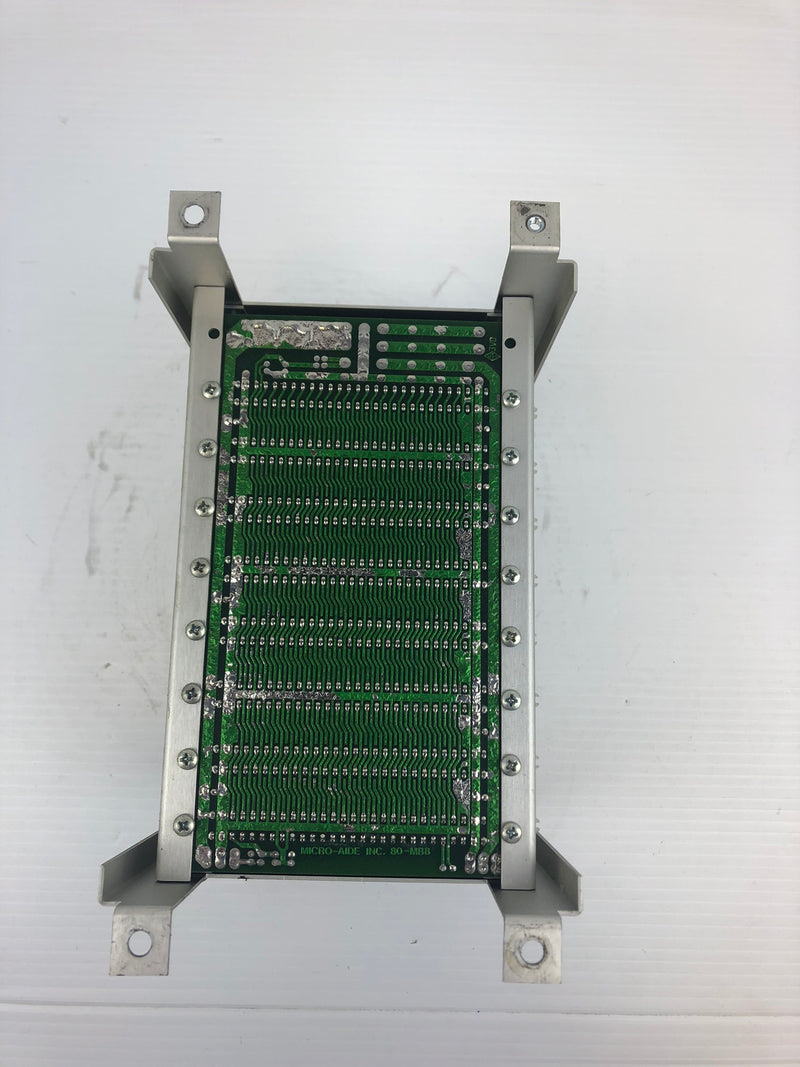 Micro-Aide 80-MB8 Circuit Board PLC Slot Rack Corecon Includes 6 Boards