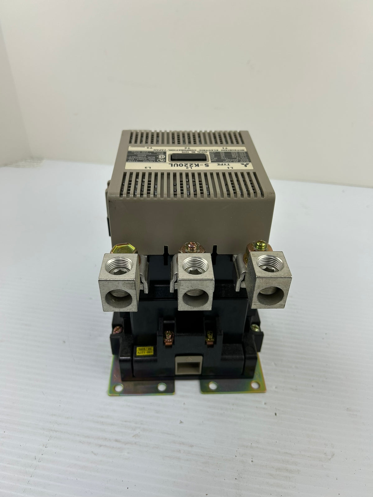 Mitsubishi S-K220UL Magnetic Contactor 220A 3 Phase Motor Starter