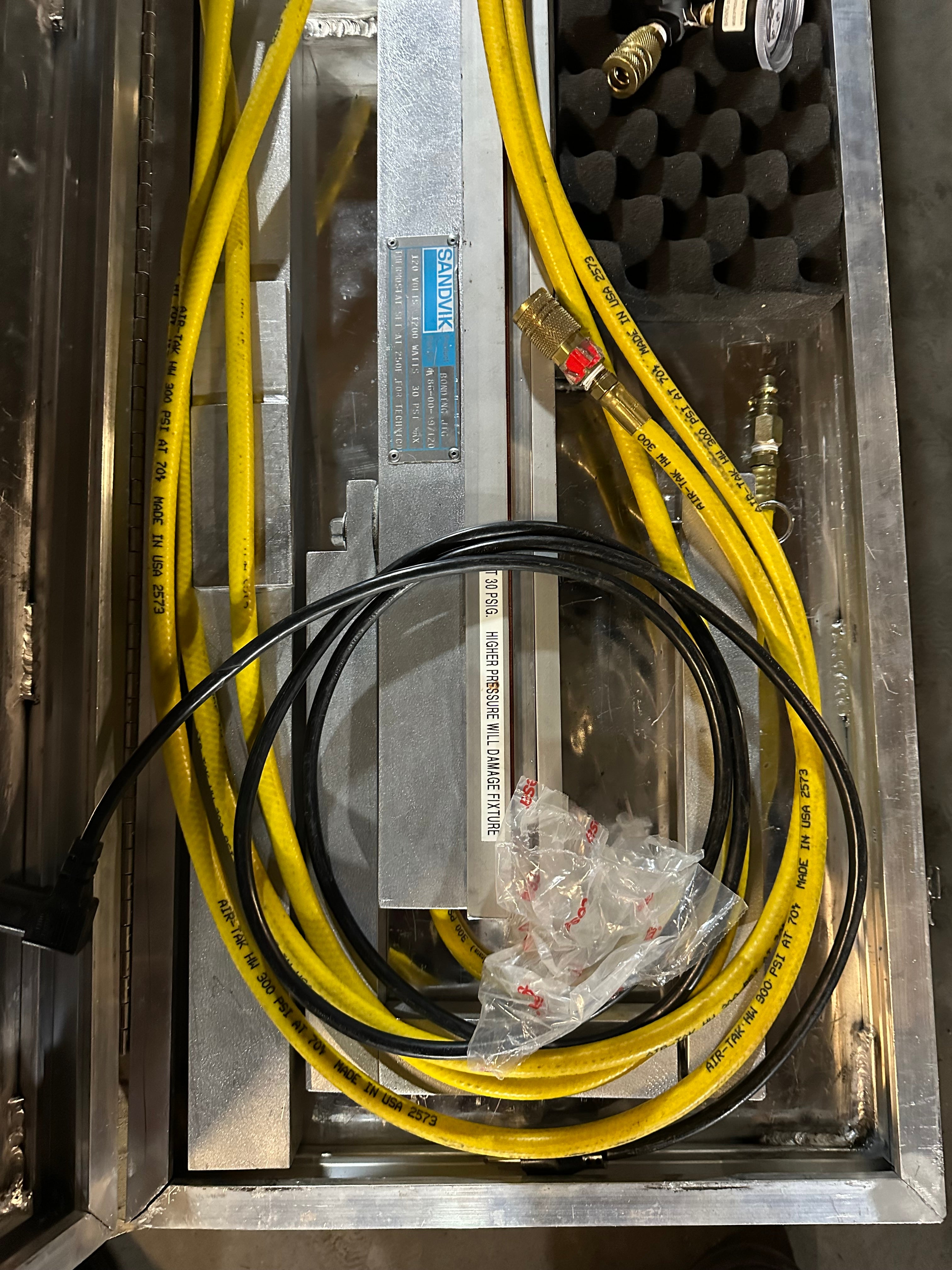 Sandvik Bonding Jig 4A 86-00-39/120 1200 Watts 120 Volts 30 PSI