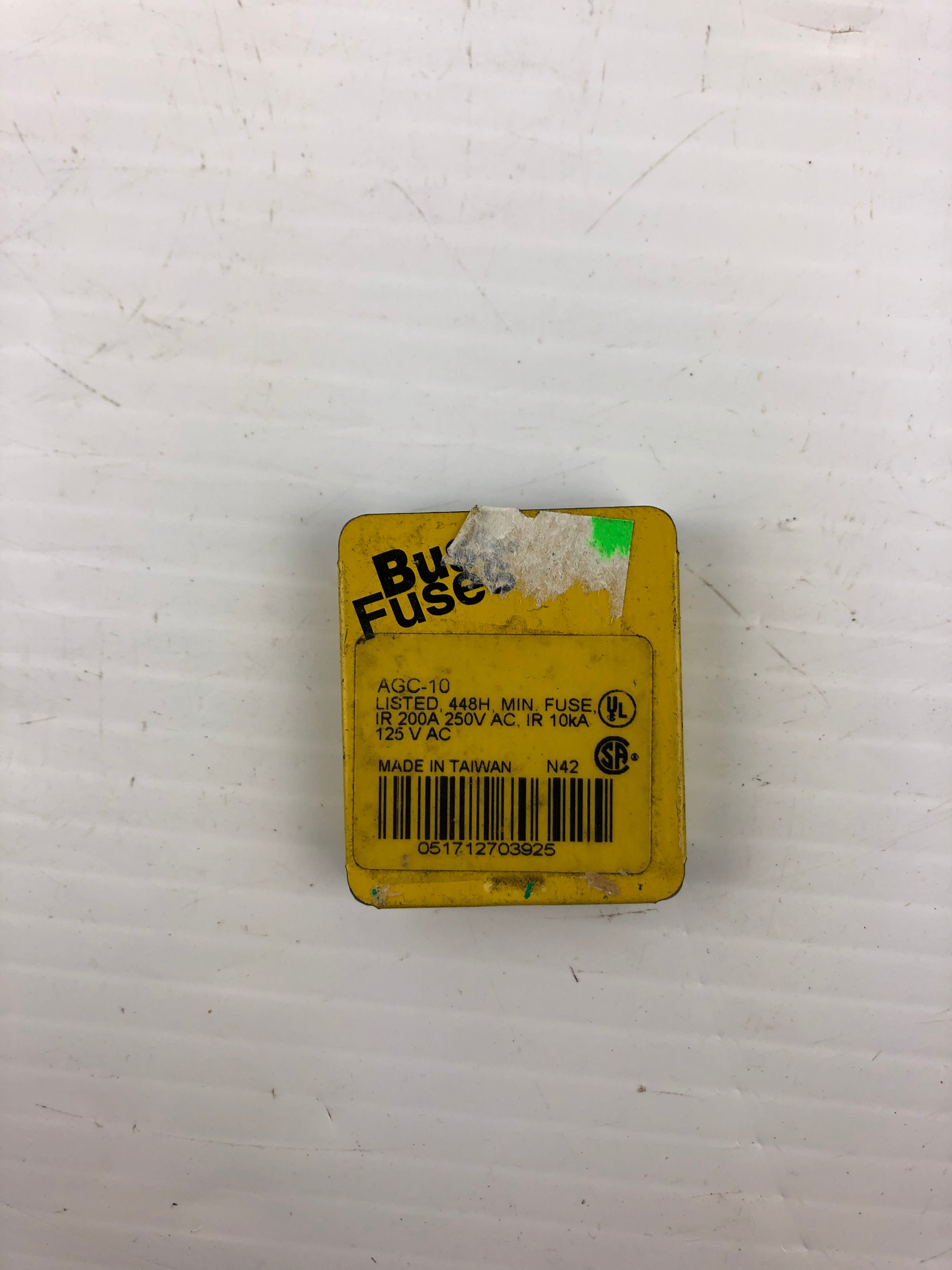 Buss Fuses AGC-7 Mini Fuses - Lot of 3