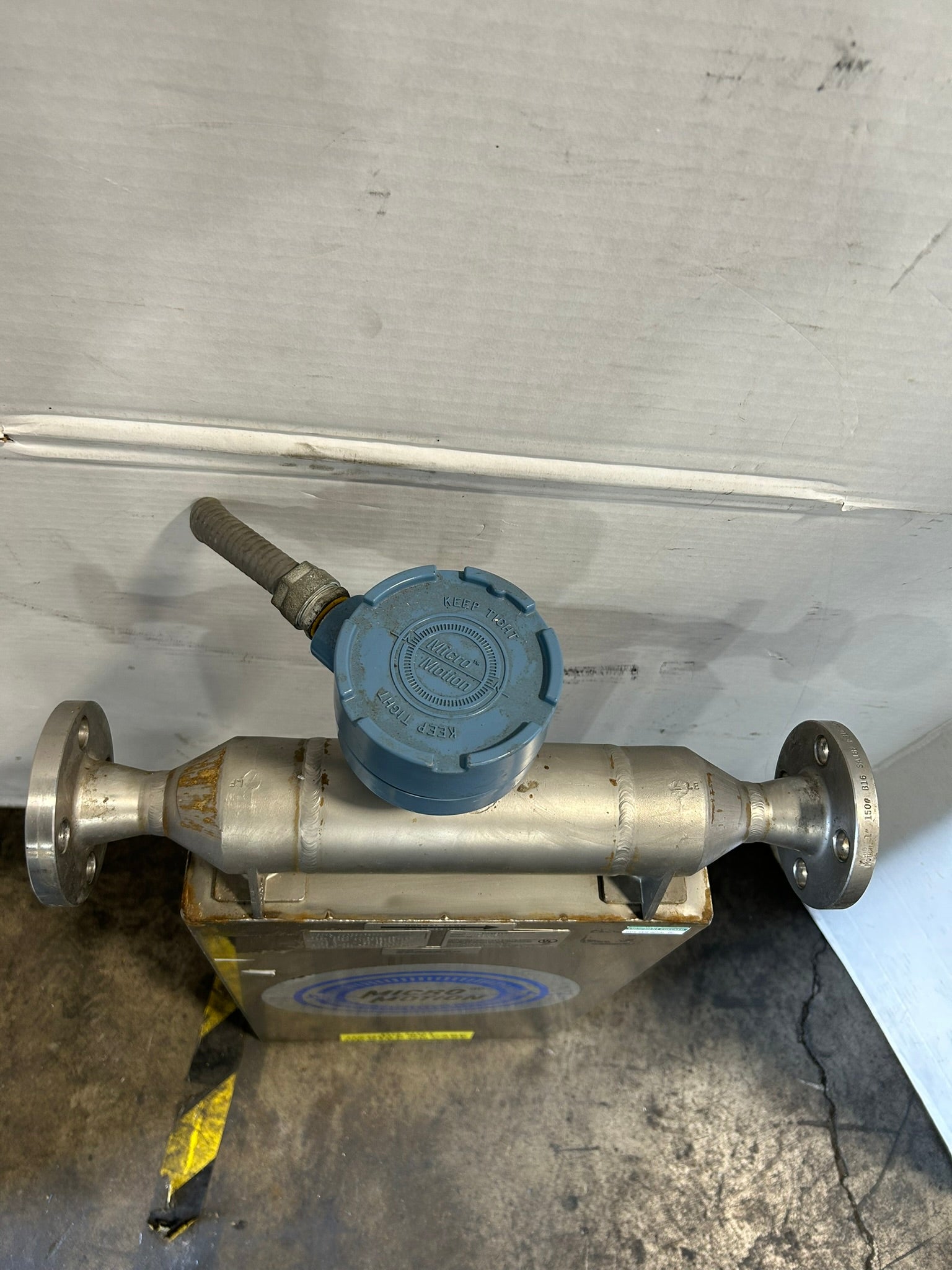 Micro Motion D S100S128SU Mass Flow Sensor 2250PSI 500mA 15V