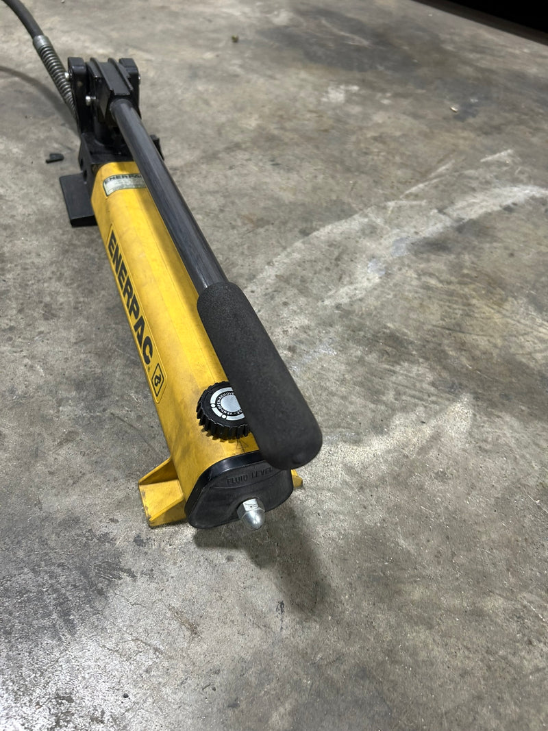 Enerpac RC-504 Hydraulic Cylinder with Enerpac P-392 Hydraulic Hand Pump