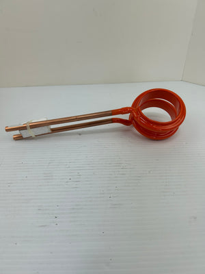 High Frequency Copper Tube Induction Heating Coil for Welding TT1-2.75L Orange